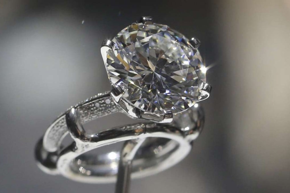 Tiffany 5 carat diamond engagement ring on sale