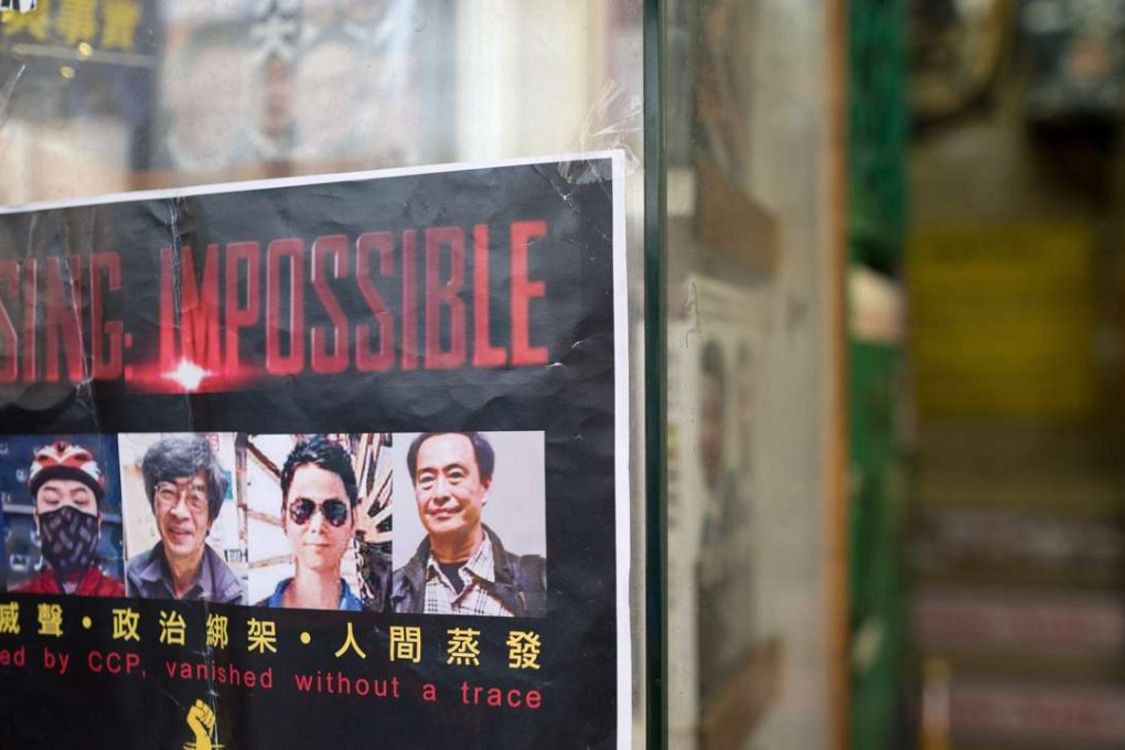 The five booksellers – made up of three Hong Kong citizens, one Swedish national and Lee, a British citizen – disappeared separately from Thailand, Hong Kong and Shenzhen from October to December last year. Photo: European Pressphoto Agency