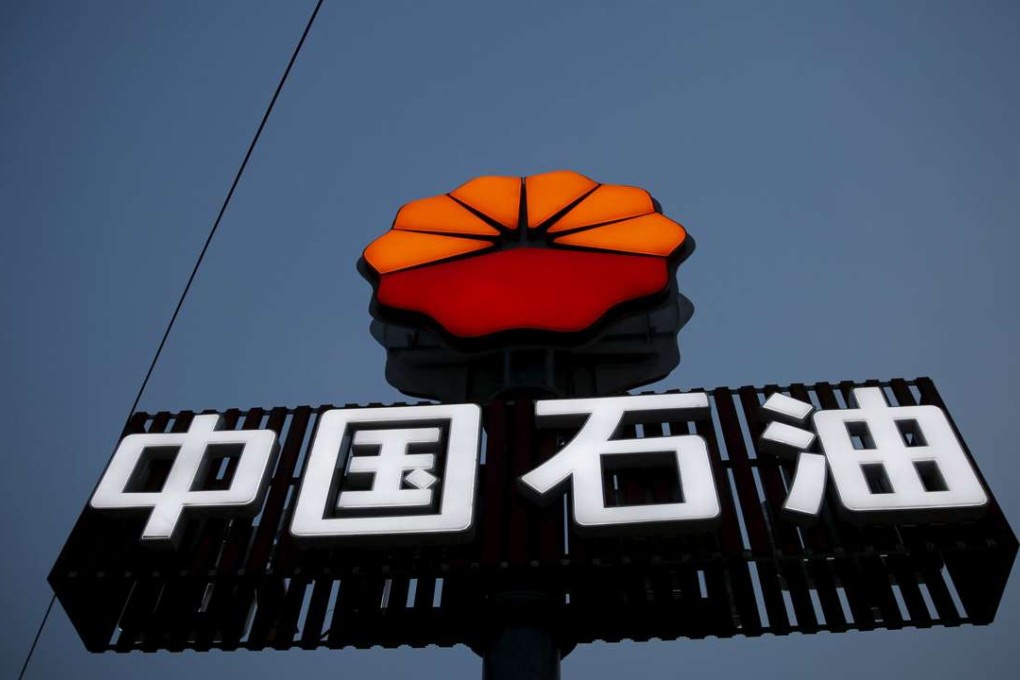 PetroChina's logo is seen at its petrol station in Beijing, China. Photo: Reuters