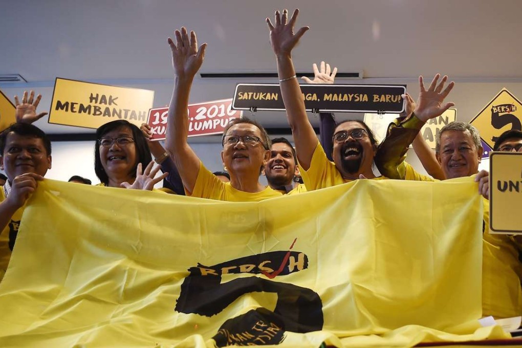 Bersih, a coalition of Malaysian NGOs and activist groups, are planning a November 19 rally in the capital to demand the scandal-tainted prime minister's resignation. Photo: AFP