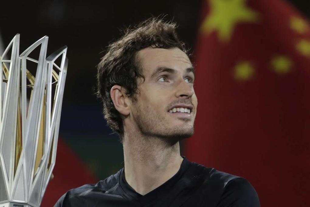 Andy Murray after defeating Roberto Bautista. Photo: AP