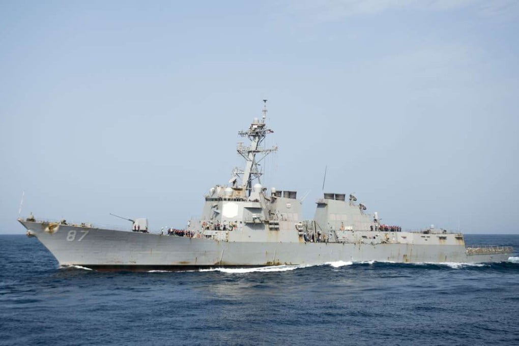 US Navy guided-missile destroyer USS Mason. Photo: AFP