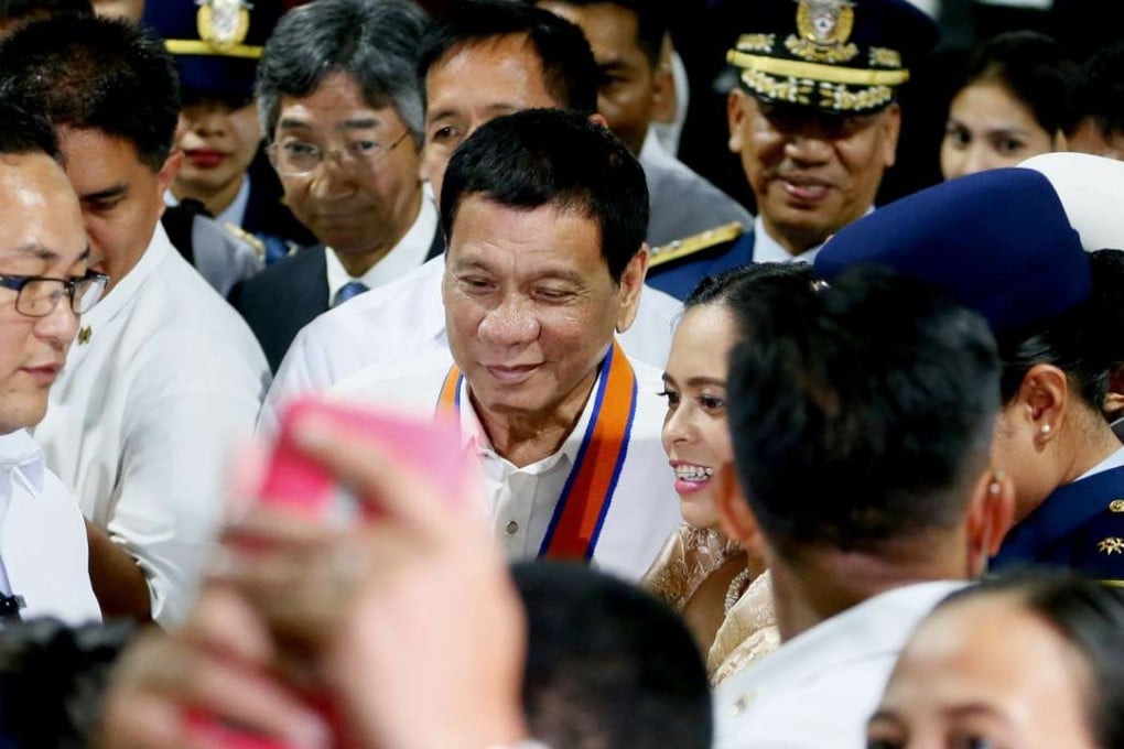 Philippine President Rodrigo Duterte is to meet China’s President Xi Jinping in Beijing. Photo: AP