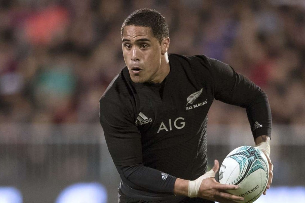 Aaron Smith runs against South Africa during a Rugby Championship test match in September. Photo: AP