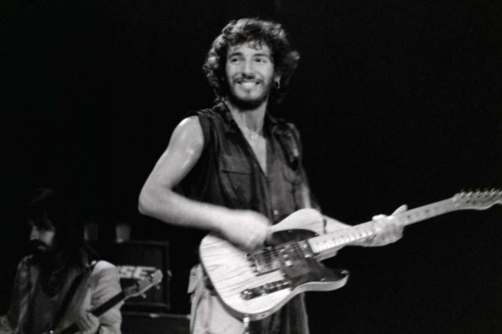 Bruce Springsteen performs in New Jersey in 1975.