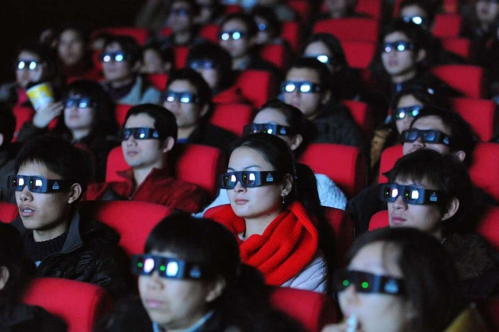 Equipment in China’s cinemas is relatively new and advanced with 86 per cent of screens configured for 3D films. Bloomberg reported in 2015 that around 15 new cinema screens opened in China each day. Photo: AFP