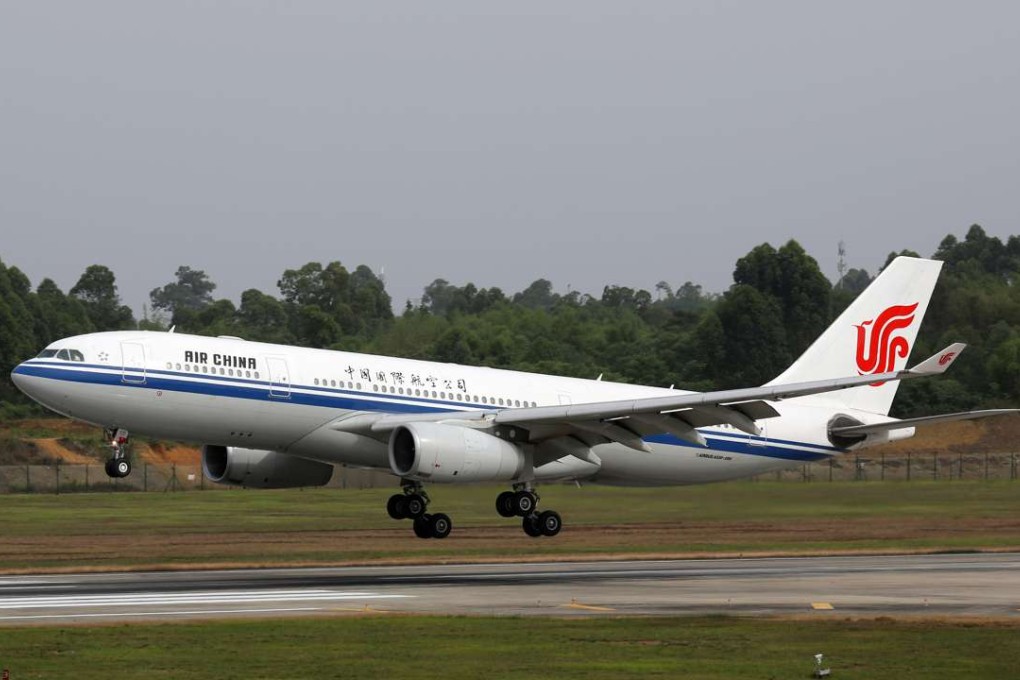 A file picture of an Air China aircraft. Photo: SCMP Pictures