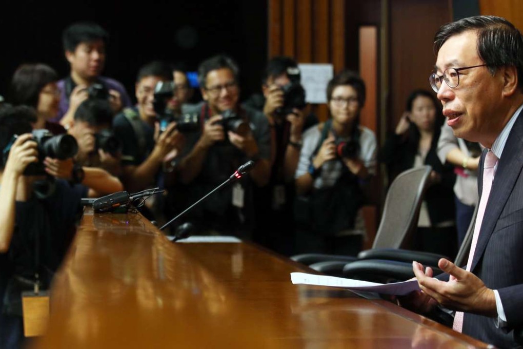 Legco president Andrew Leung Kwan-yuen called the walkout “unfortunate”. Photo: David Wong