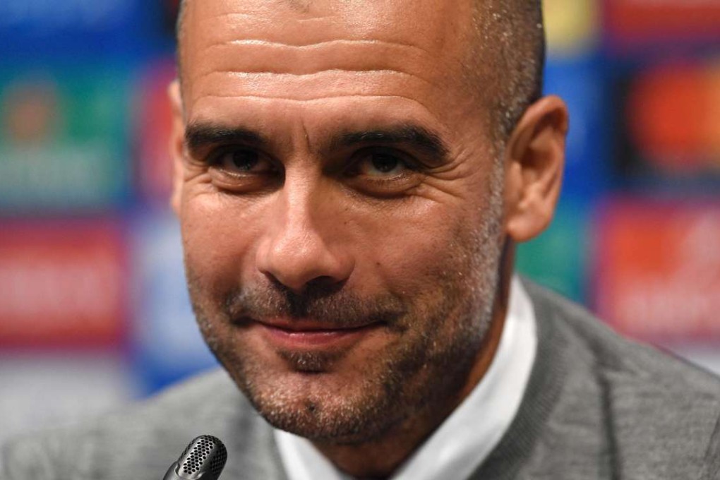 Manchester City coach Pep Guardiola is keen for a good showing against his old side Barcelona. Photo: AFP