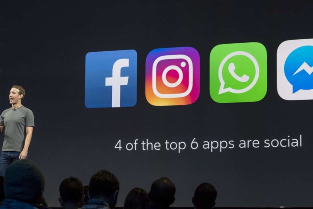 Mark Zuckerberg, chief executive officer and founder of Facebook, speaks during the Oculus Connect 3 event in San Jose, California earlier this month. Photo: Bloomberg