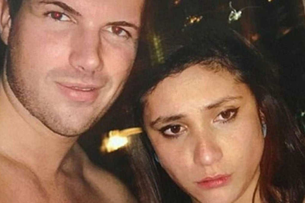 A photo of Warriena Wright and Gable Tostee taken shortly before she died. Photo: Queensland Supreme Court