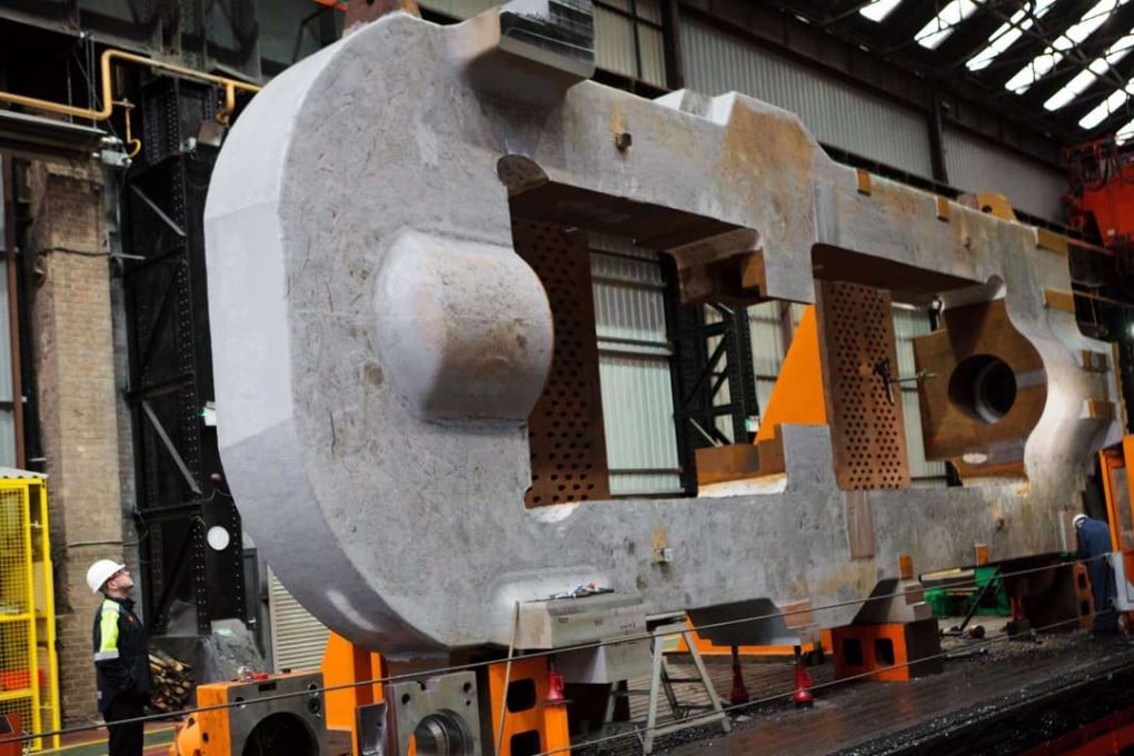 Sheffield Forgemasters International manufactures huge castings.