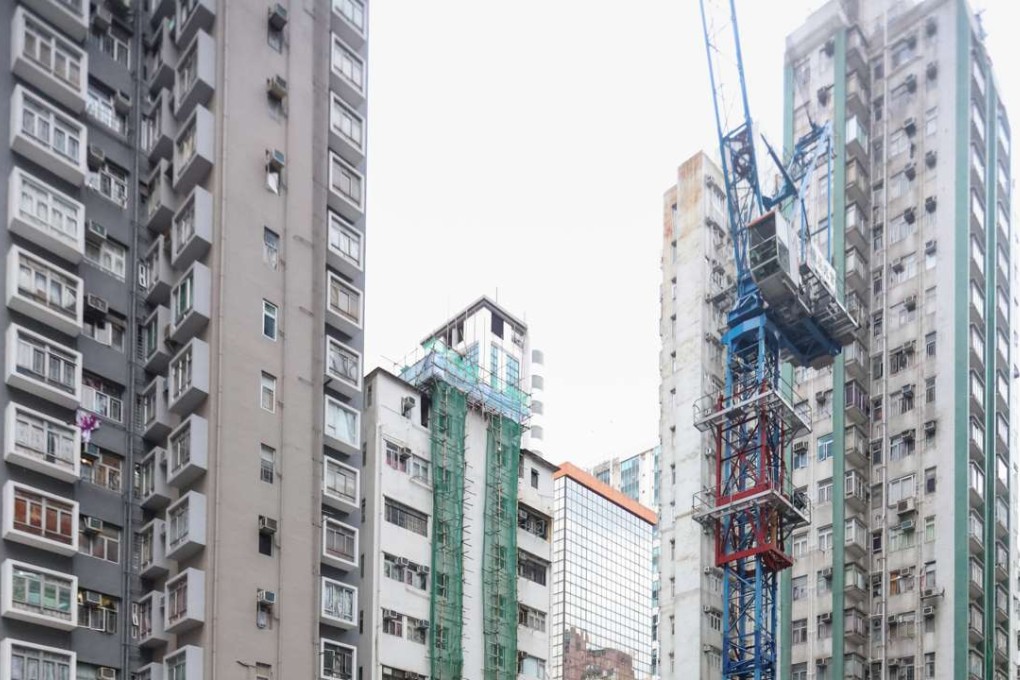Henderson Land’s One Prestige under construction in North Point, Hong Kong. Emperor’s apartments will be 25 per cent smaller when they are completed. Photo: Felix Wong