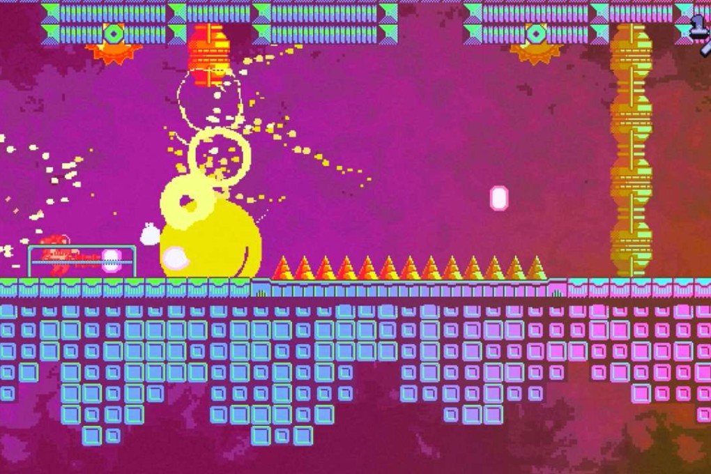 A screen grab from RunGunJumpGun