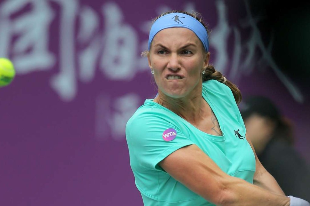 Svetlana Kuznetsova of Russia has reached the semi-final of the Kremlin Cup in Moscow. Photo: AFP