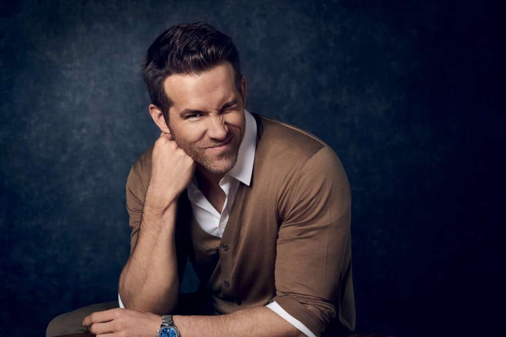 Ryan Reynolds wearing a Piaget. The company released a steel body watch collection this year.