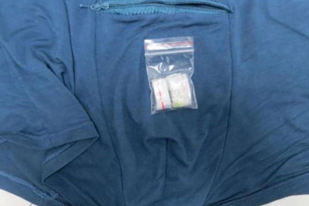 Chinese customs officials found these diamonds hidden in a pocket of a smuggling suspect’s underpants. Photo: SCMP Pictures