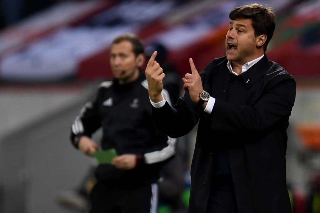 Mauricio Pochettino has asked his Tottenham side to push on to the top of the league this weekend. Photo: AFP