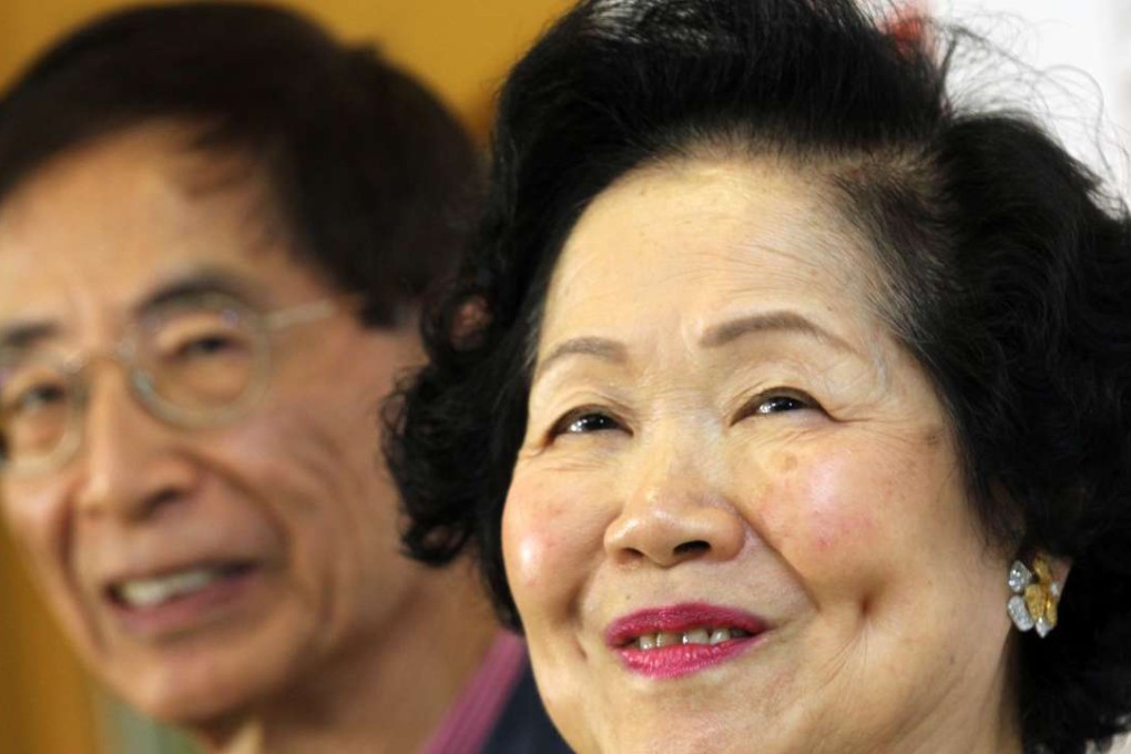 Democratic Party founding chairman Martin Lee Chu-ming (left) and former chief secretary Anson Chan Fong On-sang are left hanging. Photo: Edward Wong