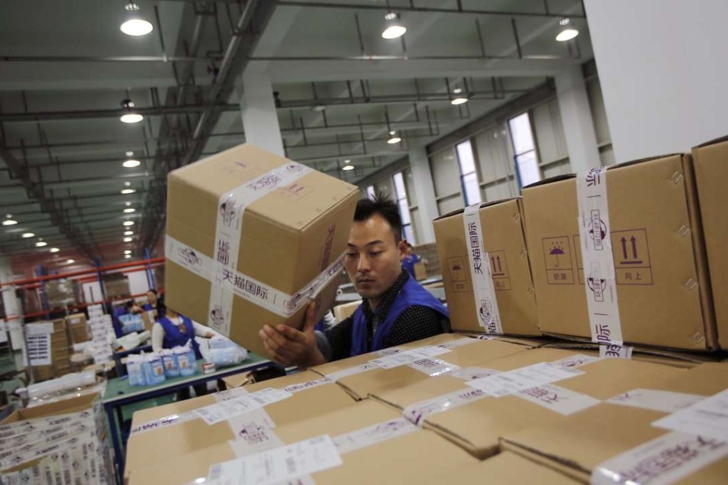 Alibaba’s online sales during last year’s Single’s Day shopping extravaganza tallied 91 billion yuan, a jump of 60 per cent on year. Photo: Reuters