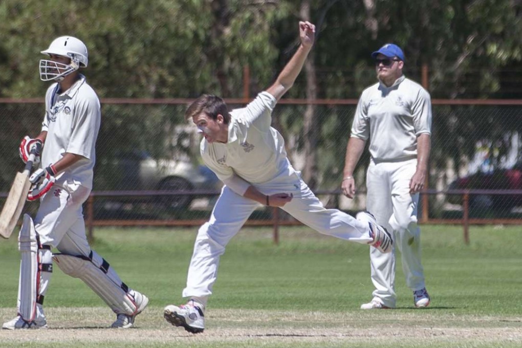 Hong Kong-born Kyle Christie in action for his club in Perth. Photo: SCMP Pictures