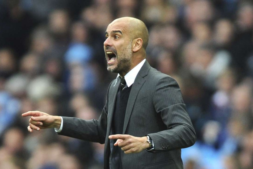 Manchester City manager Pep Guardiola kept his team in the dressing room for an hour after their winless streak continued. Photo: AP