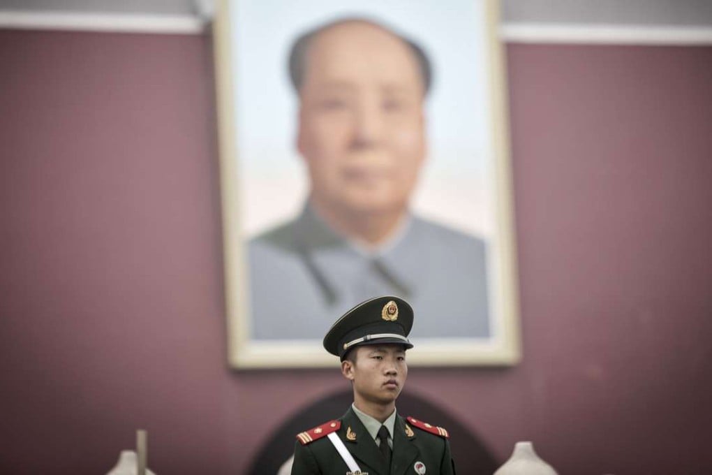 In a lengthy front-page commentary on Monday, the party’s flagship mouthpiece People’s Daily argued for unconditional implementation of orders from the leadership. Photo: Bloomberg