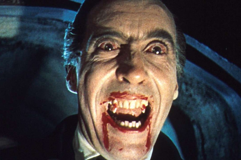 Christopher Lee in Hammer’s Dracula, from 1958. Photo: The Kobal Collection