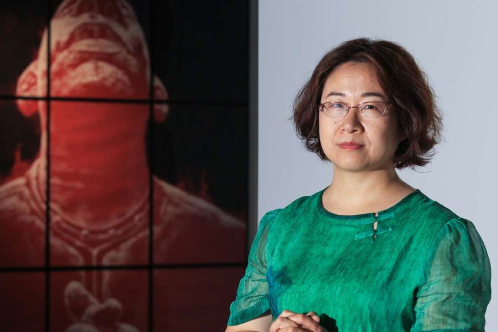 Wang Qiaoling, wife of lawyer Li Heping who was detained in last year's nationwide crackdown against lawyers. Photo: Simon Song