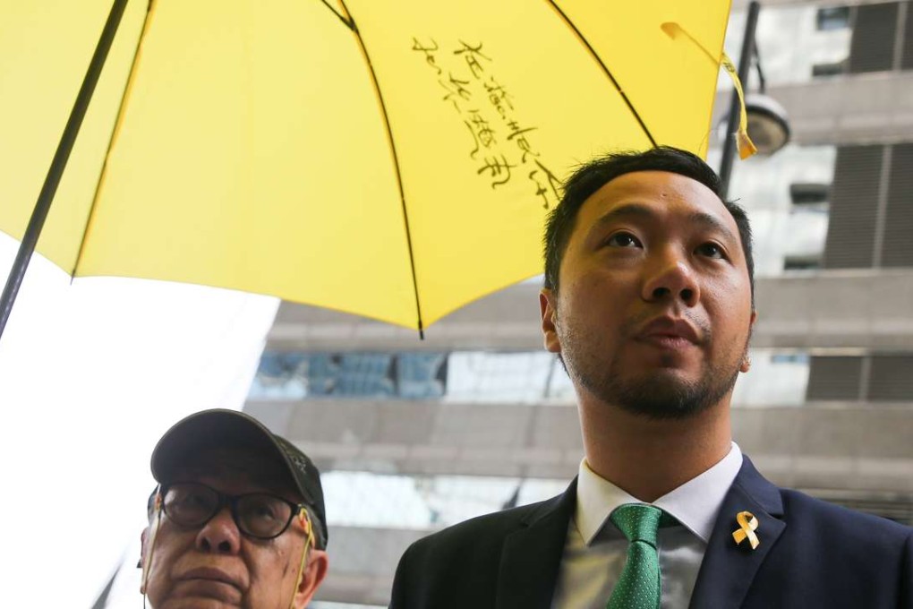 Occupy activist Ken Tsang says he did not report to police about the alleged assault because he did not think they were reliable or appropriate recipients of the complaint. Photo: Sam Tsang