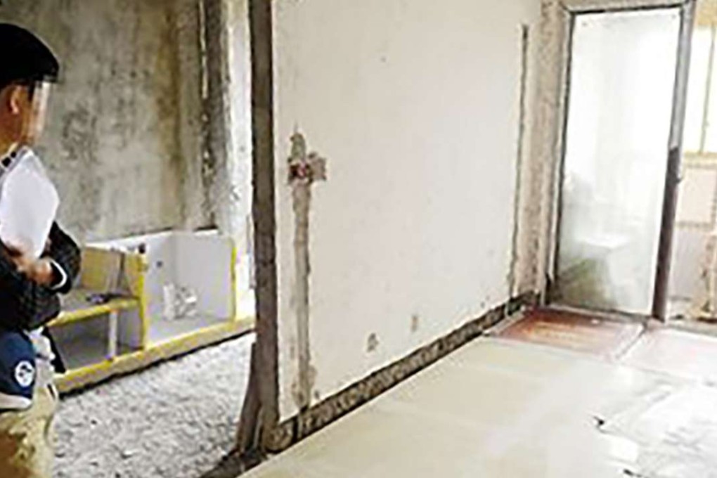 The apartment block at the centre of the dispute. Photo: Sohu.com