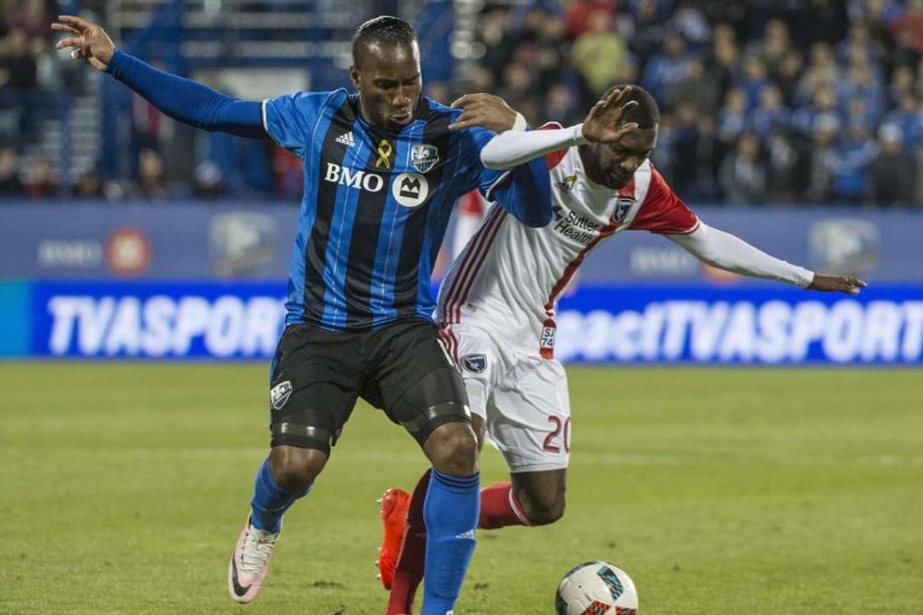 Didier Drogba is going through an acrimonious ending to his career at Montreal Impact. Photo: AP