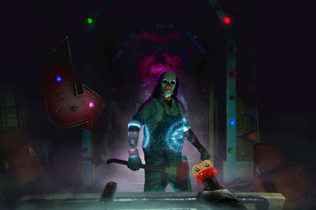 A still from the game Until Dawn: Rush of Blood.
