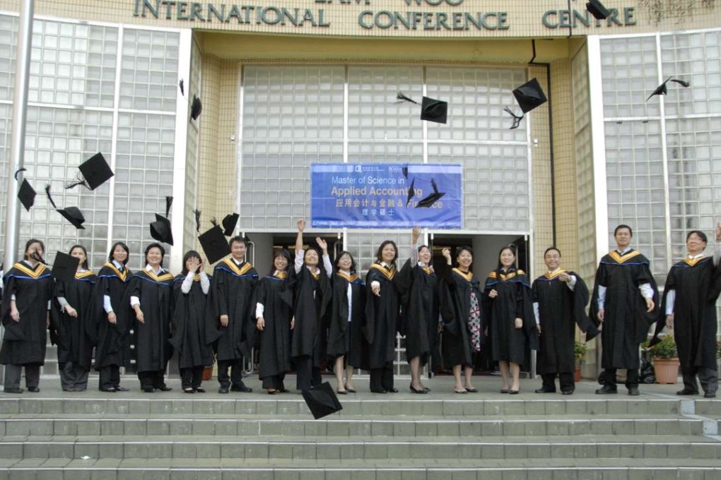 Master of Science in Applied Accounting & Finance, offered at Hong Kong Baptist University. Photo: SCMP