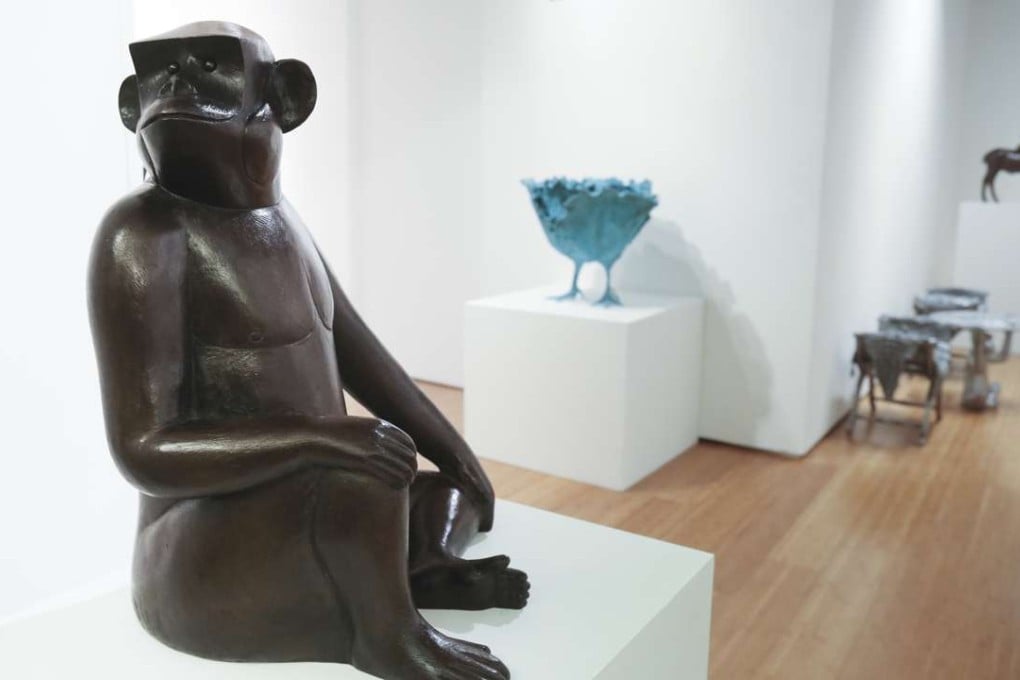 Single Avise (moyen) (2005) by François-Xavier Lalanne, at Ben Brown Fine Arts, in Central. Picture: May Tse