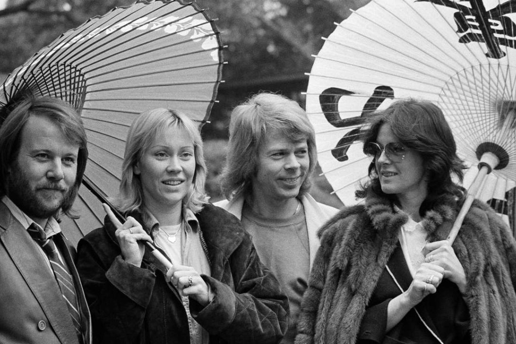 Abba members (from left) Benny Andersson, Agnetha Faltskog, Bjorn Ulvaeus and Anni-Frid Lyngstad, in Tokyo in 1980. The Swedish group would disband in 1982 - but is set now to reunite for a new digital project. Photo: AP