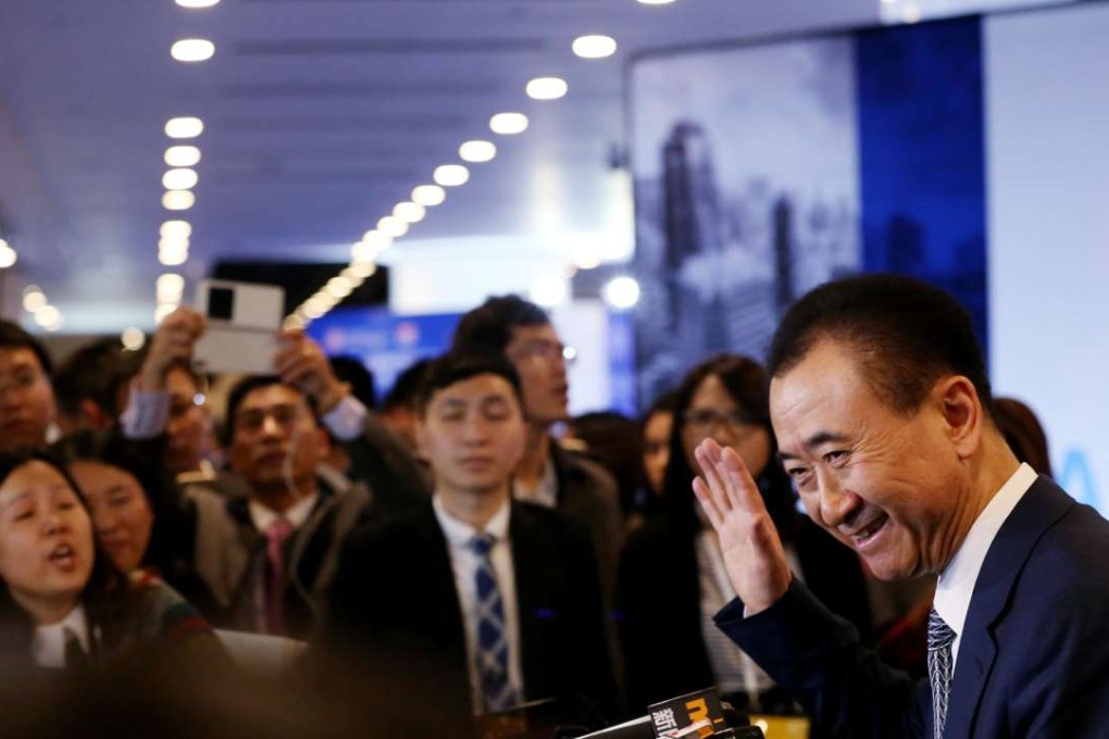 Wang Jianlin, chairman of Wanda Group, met with Disney officials earlier this month in Los Angeles, spurring rumours of a possible collaboration. Photo: Nora Tam