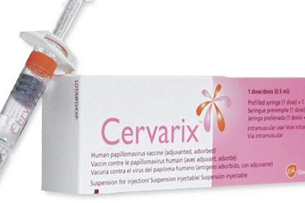 Cervarix, which protects against two strains of the human papillomavirus, was approved by the China Food and Drug Administration in July. Photo: SCMP Pictures