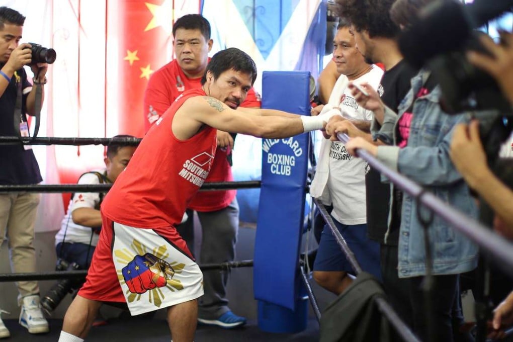 Manny Pacquiao says the upcoming fight with Jessie Vargas will decide the remainder of his career. Photo: Reuters