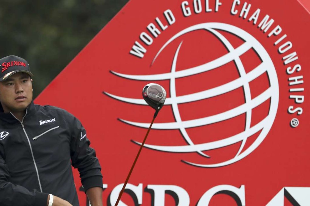 Japan's Hideki Matsuyama during the second round of the WGC-HSBC Champions. Photo: AP