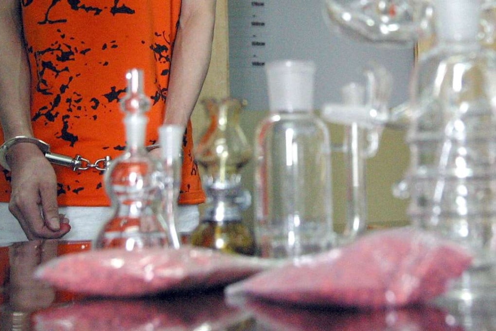 A Chinese science graduate and his wife were arrested after allegedly making and selling stimulants worth 10 million yuan since 2014. File photo: AFP