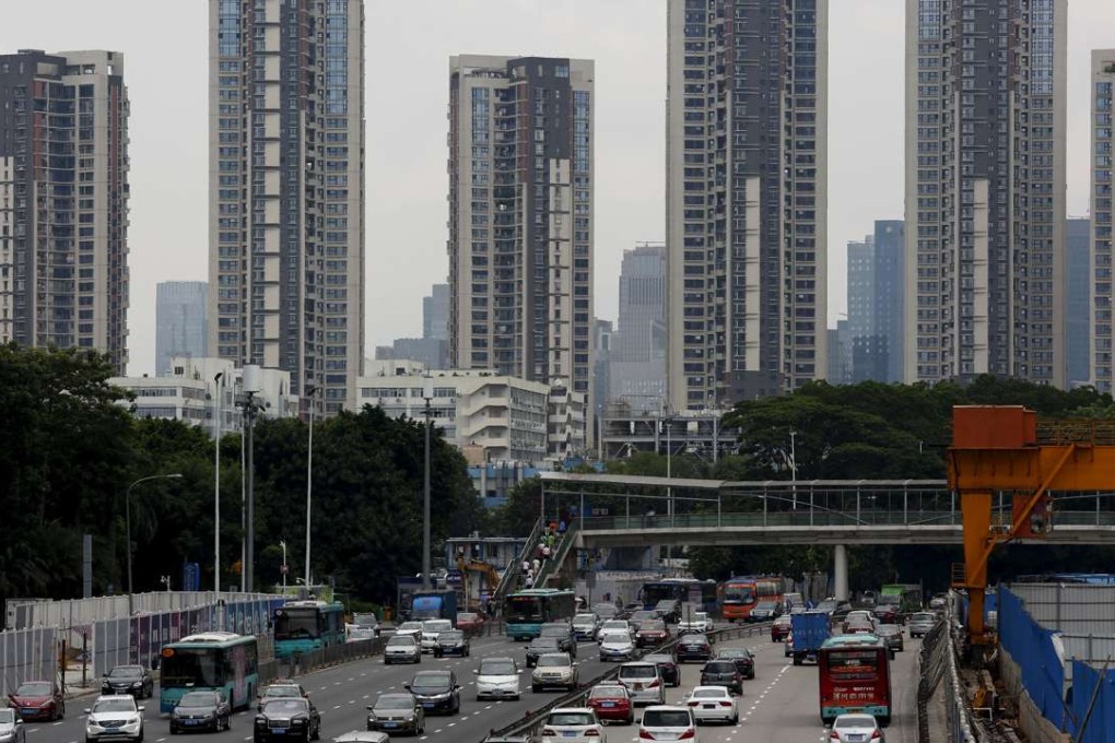 Under such intense pressure, Shenzhen’s new home prices fell 0.3 per cent by mid-October from a month earlier, after surging 34.5 per cent year on year in September. from a year earlier. Photo: Reuters