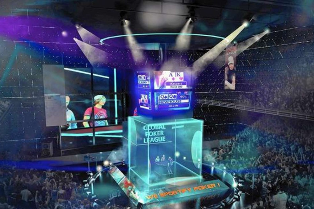 An artist's impression of GPL's vision for poker as a sport