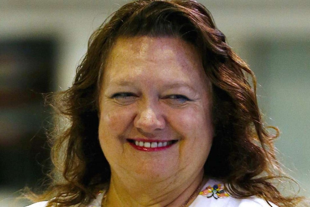 Gina Rinehart, Australia’s richest woman. Photo: Reuters