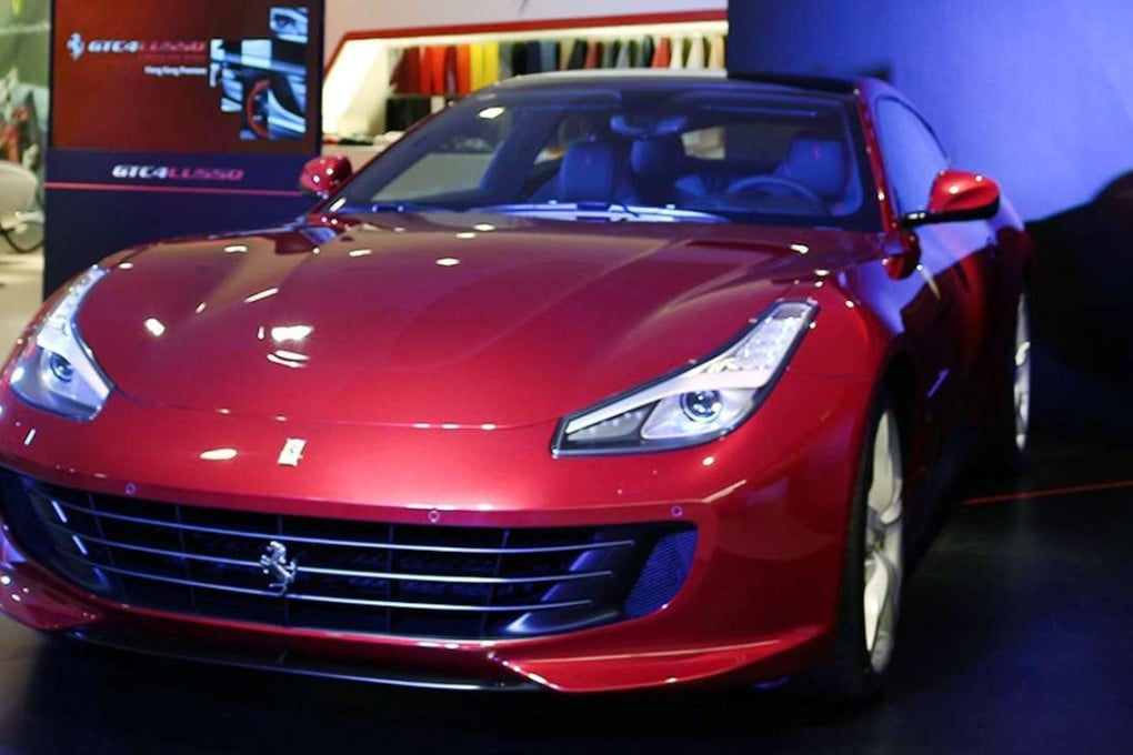 Ferrari GTC4 Lusso integrates rear-wheel steering with four-wheel drive for the first time. Photo: SCMP Pictures