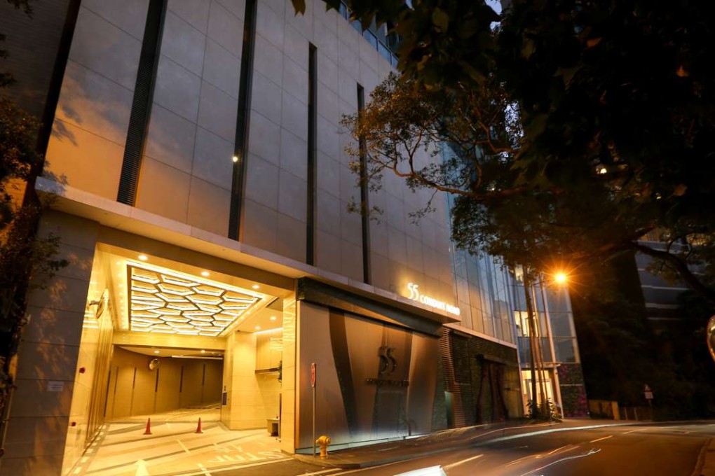 A single parking space at 55 Conduit Road sold for a record HK$4.8 million. Photo: Sam Tsang