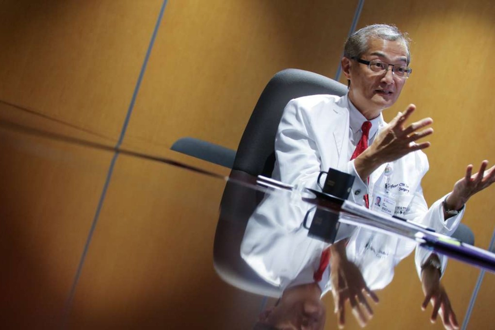 Professor Lo Chung-mau sets his sights on price reform at the HKU-Shenzhen Hospital. Photo: Fellix Wong
