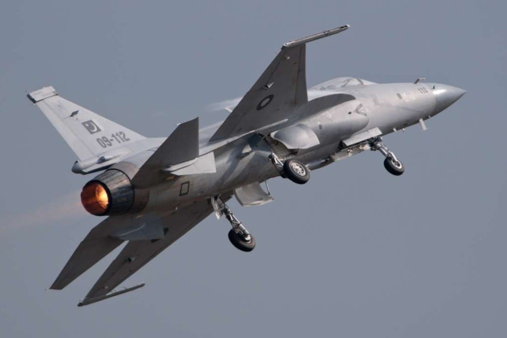 A Pakistan Air Force JF-17 at the Zhuhai air show in November 2010. Photo: Xinhua