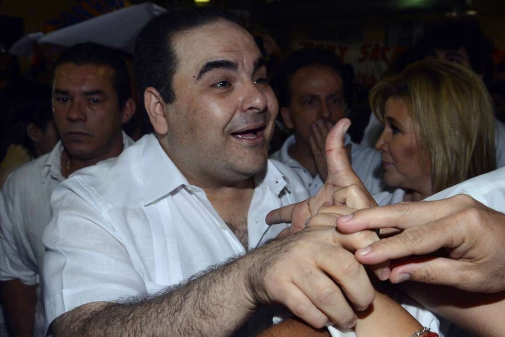 Forner El Salvadorean President Elias Antonio Saca, pictured in 2012, has allegedly been unable to explain the origins of millions of dollars he acquired while in office. Photo: AFP