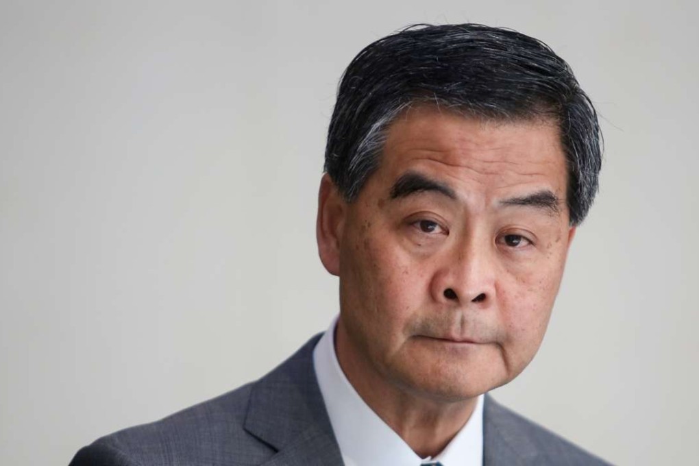 Leung has in recent years led senior officials to the annual event. Photo: Sam Tsang